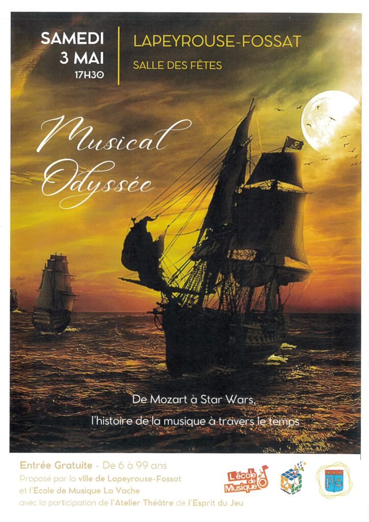 Illustration événement Musical Odyssée